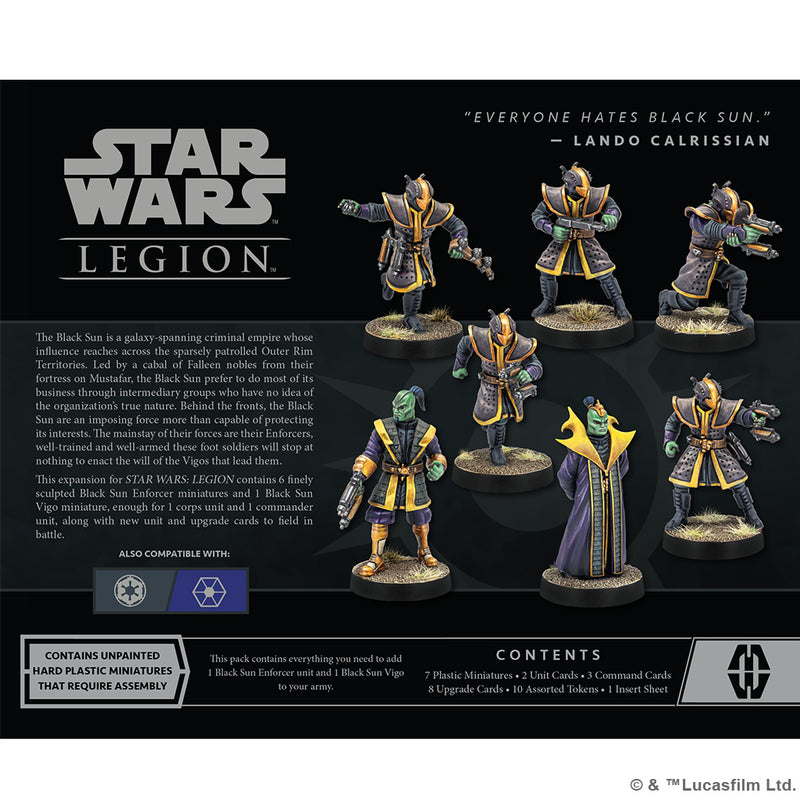 Star Wars Legion: Black Sun Enforcers Unit Expansion-Boxed Set-Ashdown Gaming