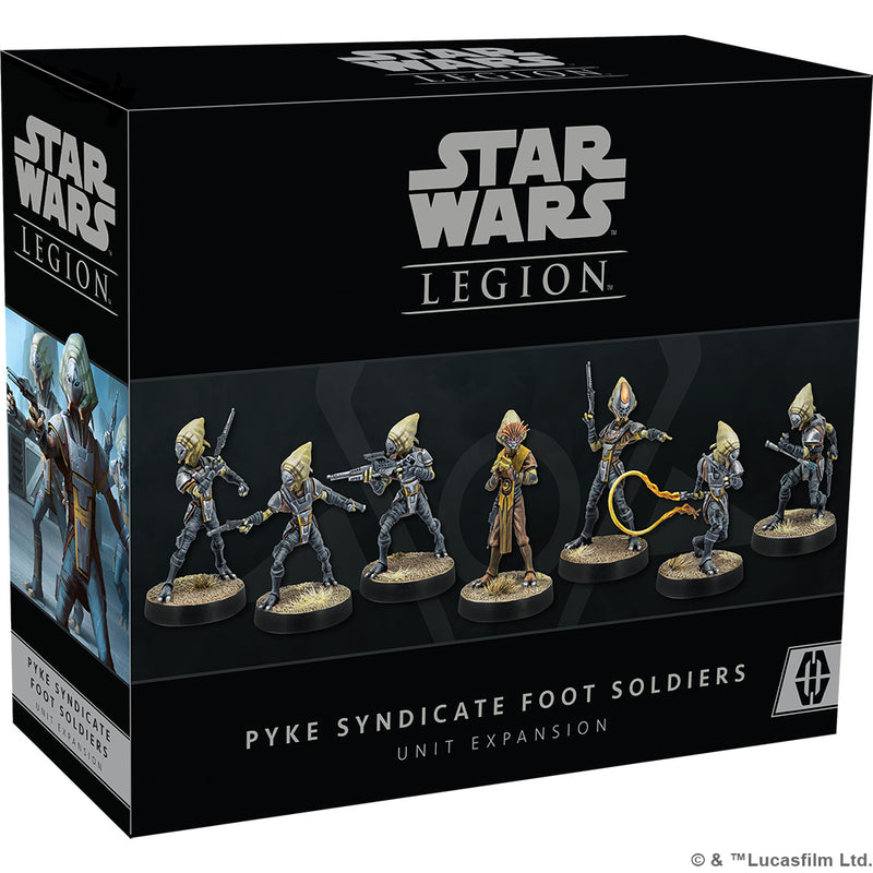 Star Wars Legion: Pyke Syndiacte Foot Soldiers Unit Expansion-Boxed Set-Ashdown Gaming