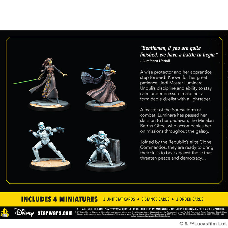 Star Wars Shatterpoint: Plans and Preparations Squad Pack-Boxed Set-Ashdown Gaming