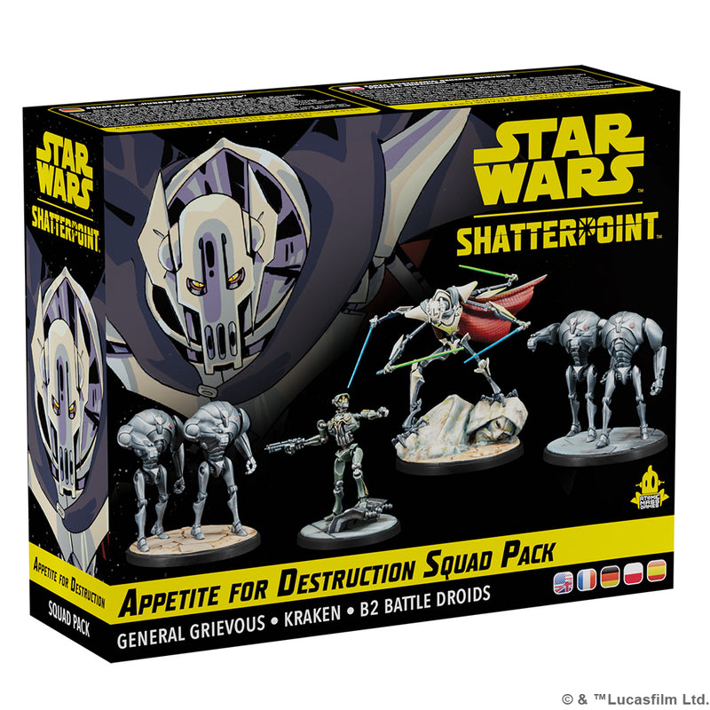 Star Wars Shatterpoint: Appetite for Destruction Squad Pack-Boxed Set-Ashdown Gaming