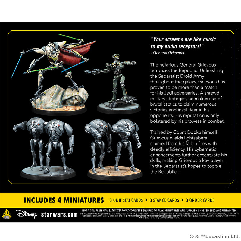 Star Wars Shatterpoint: Appetite for Destruction Squad Pack-Boxed Set-Ashdown Gaming