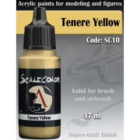 Scalecolor - Tenere Yellow-Art & Craft Paint-Ashdown Gaming