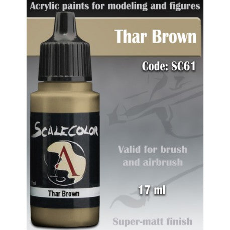 Scalecolor - Thar Brown-Art & Craft Paint-Ashdown Gaming