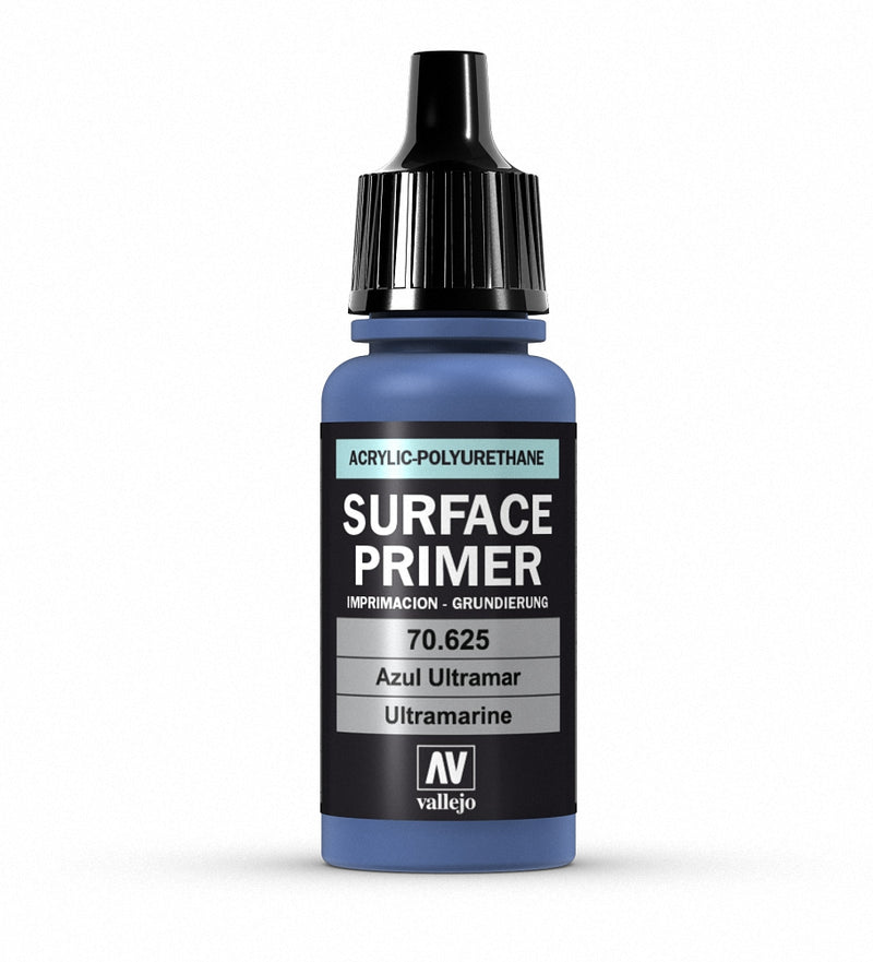 Vallejo Polyurethane Primer: Ultramarine 17ml-Primer-Ashdown Gaming