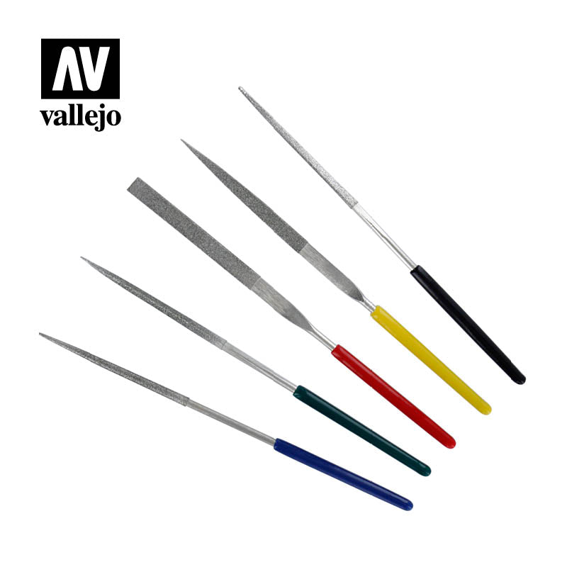 Vallejo Diamond File Set 100mm-Tool-Ashdown Gaming