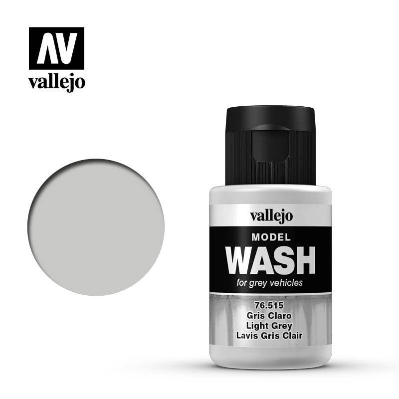 Vallejo Model Wash: Light Grey-Wash-Ashdown Gaming