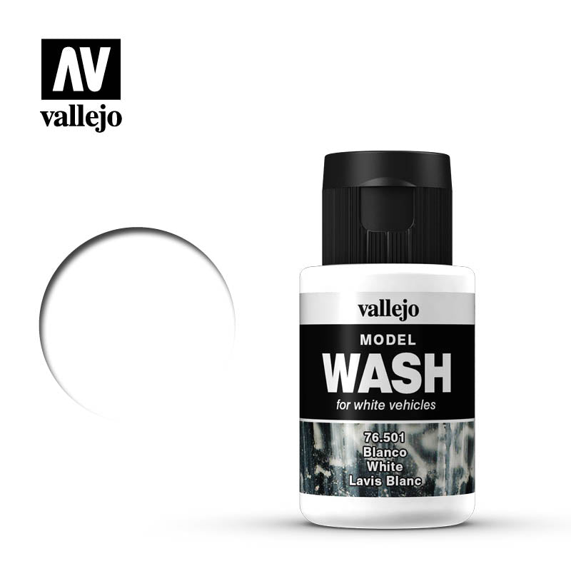 Vallejo Model Wash: White-Wash-Ashdown Gaming