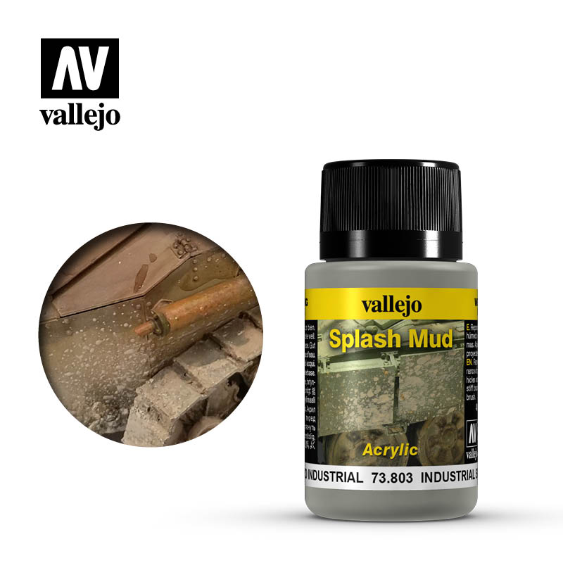 Vallejo Weathering Effects - Industrial Splash Mud 40ml-Paint-Ashdown Gaming