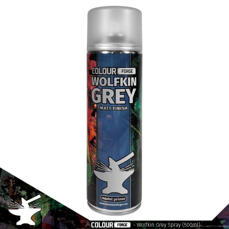Colour Forge Spray - Wolkin Grey-Paint-Ashdown Gaming