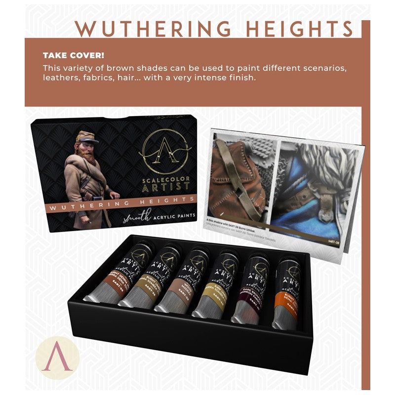 Scalecolor - Artist Range: Wuthering Heights Paint Set-Art & Craft Paint-Ashdown Gaming
